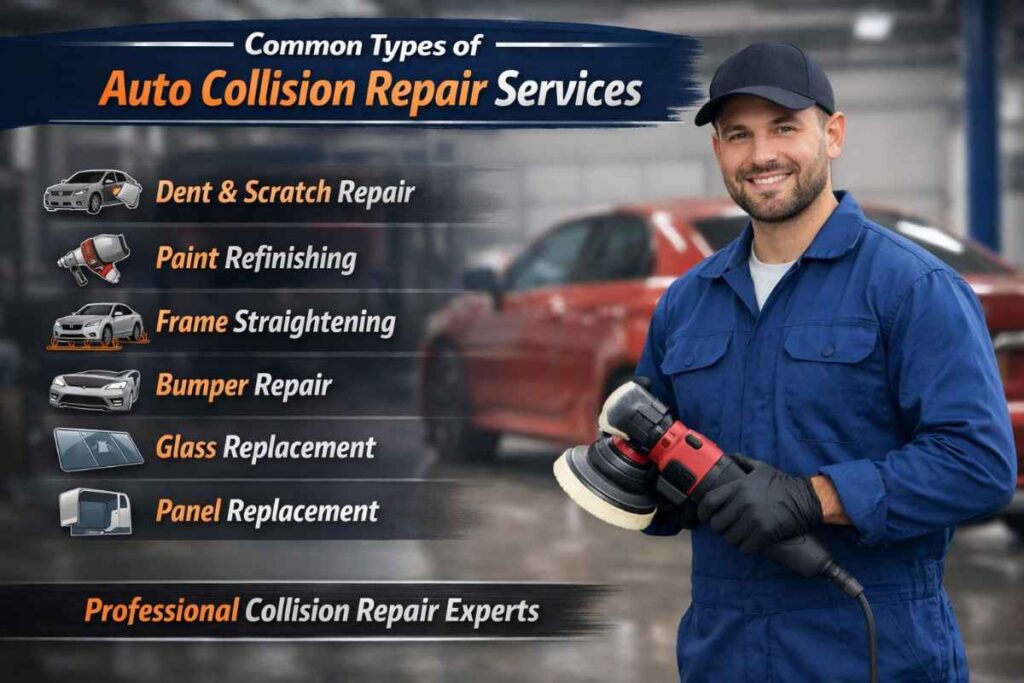 Common-Types-of-Auto-Collision-Repair-Services