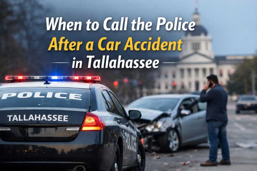 when-to-call-the-police-after-a-car-accident-in-Tallahassee
